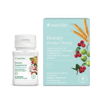 Set Nutrilite™ Beauty (Beauty Supplement e Beauty Powder Drink)