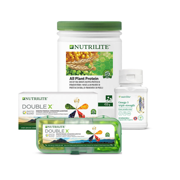 Set Foundational Trio Double X Nutrilite