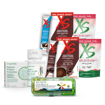 Conjunto Nutrilite™ Energy Program Refill - Sin caja - Sabor chocolate y coco