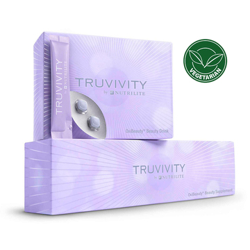 Set (Beauty-Getränkepulver und Nahrungsergänzungsmittel) TRUVIVITY BY NUTRILITE™ OxiBeauty™