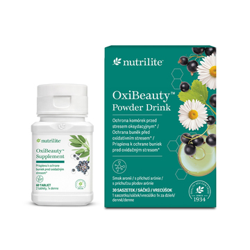 OxiBeauty™ Balíček (Výživový doplnok a Nápoj v prášku) Nutrilite™