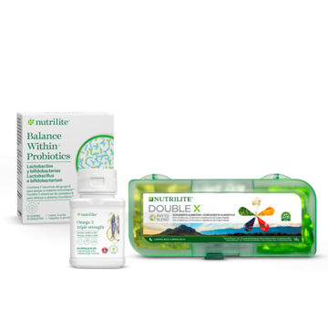 Conjunto de Suplementos Alimentares – Recarga Energy Program Nutrilite™