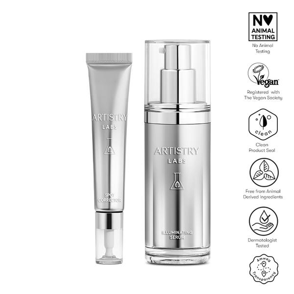 Amway　ARTISTRY　 ESTHETICIAN CLEARセット Koyu Lekeleri Azaltın ve Parlaklığı Artırın