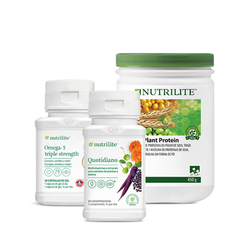 Conjunto Foundational Trio com Nutrilite™ Quotidiano