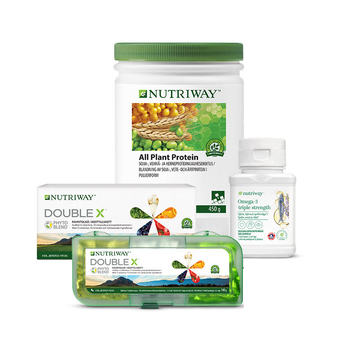 Foundational Trio Bundle -paketti Nutriway™ DOUBLE X