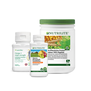 Ensemble Foundational Trio avec les Multivitamines et Minéraux à Croquer Nutrilite™