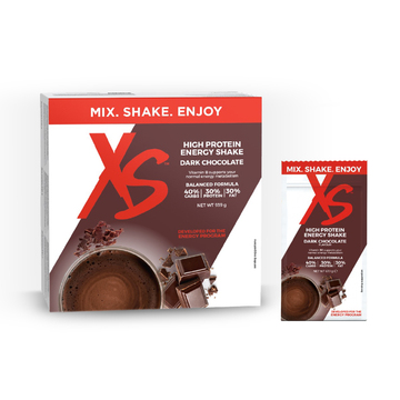 High Protein Energy Shake XS™ – tumman suklaan maku