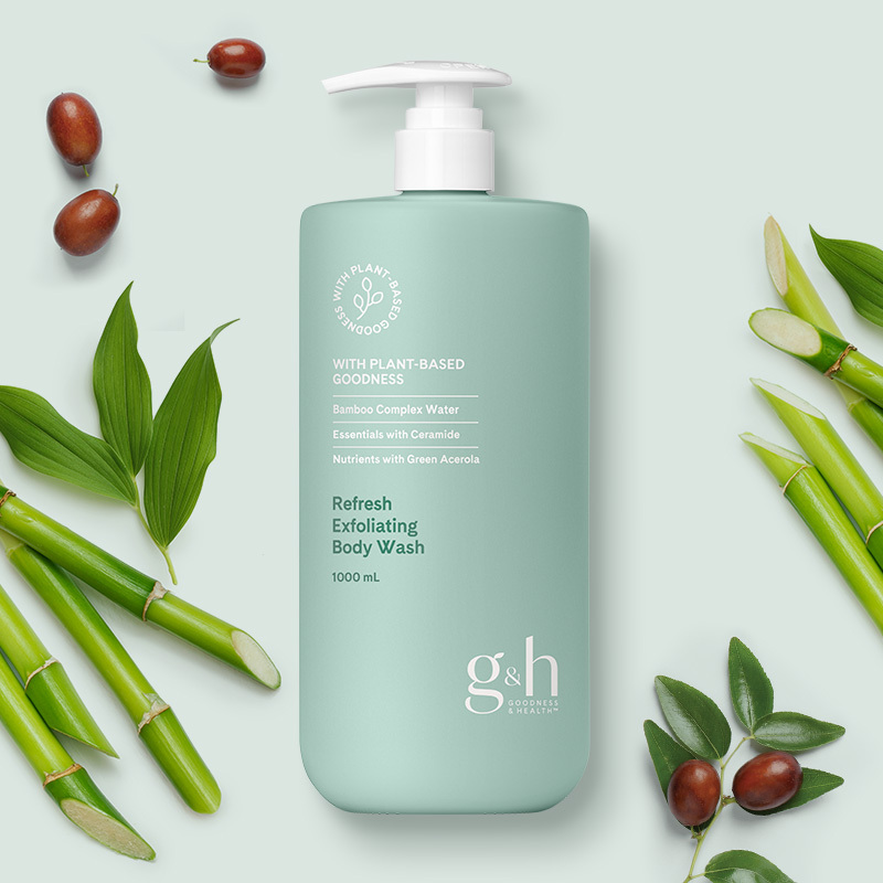 Gel de Ducha Exfoliante g&h GOODNESS & HEALTH™ Refresh